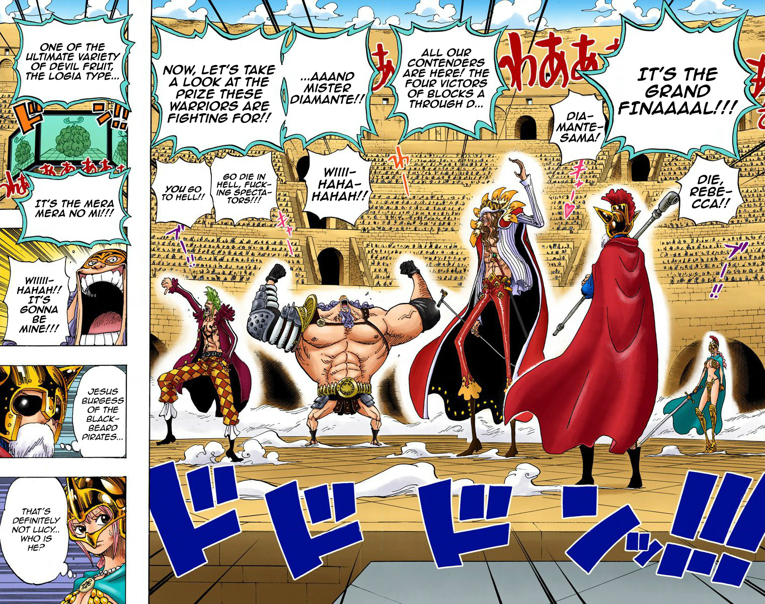 One Piece (Official Colored) Chapter 736 page 3 - 