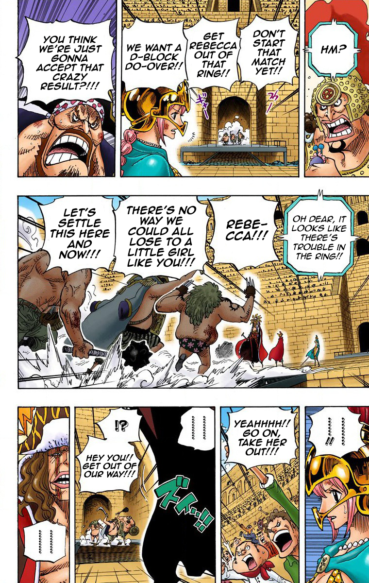 One Piece (Official Colored) Chapter 736 page 4 - 