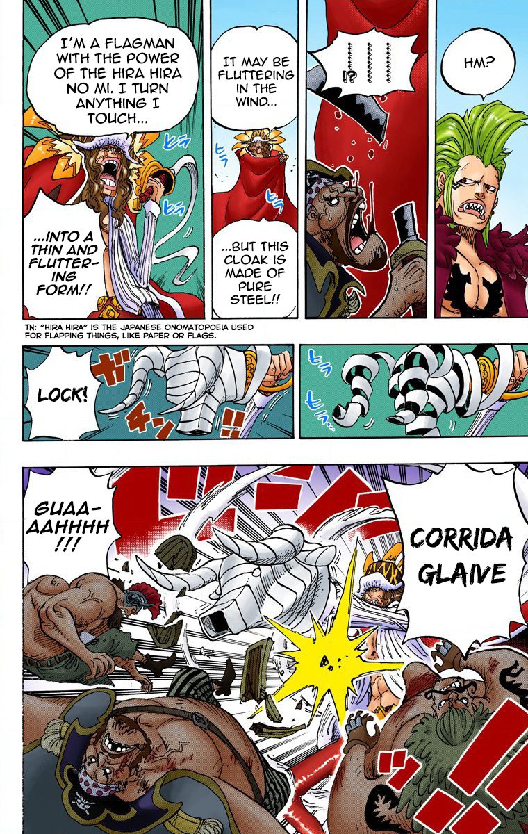 One Piece (Official Colored) Chapter 736 page 6 - 