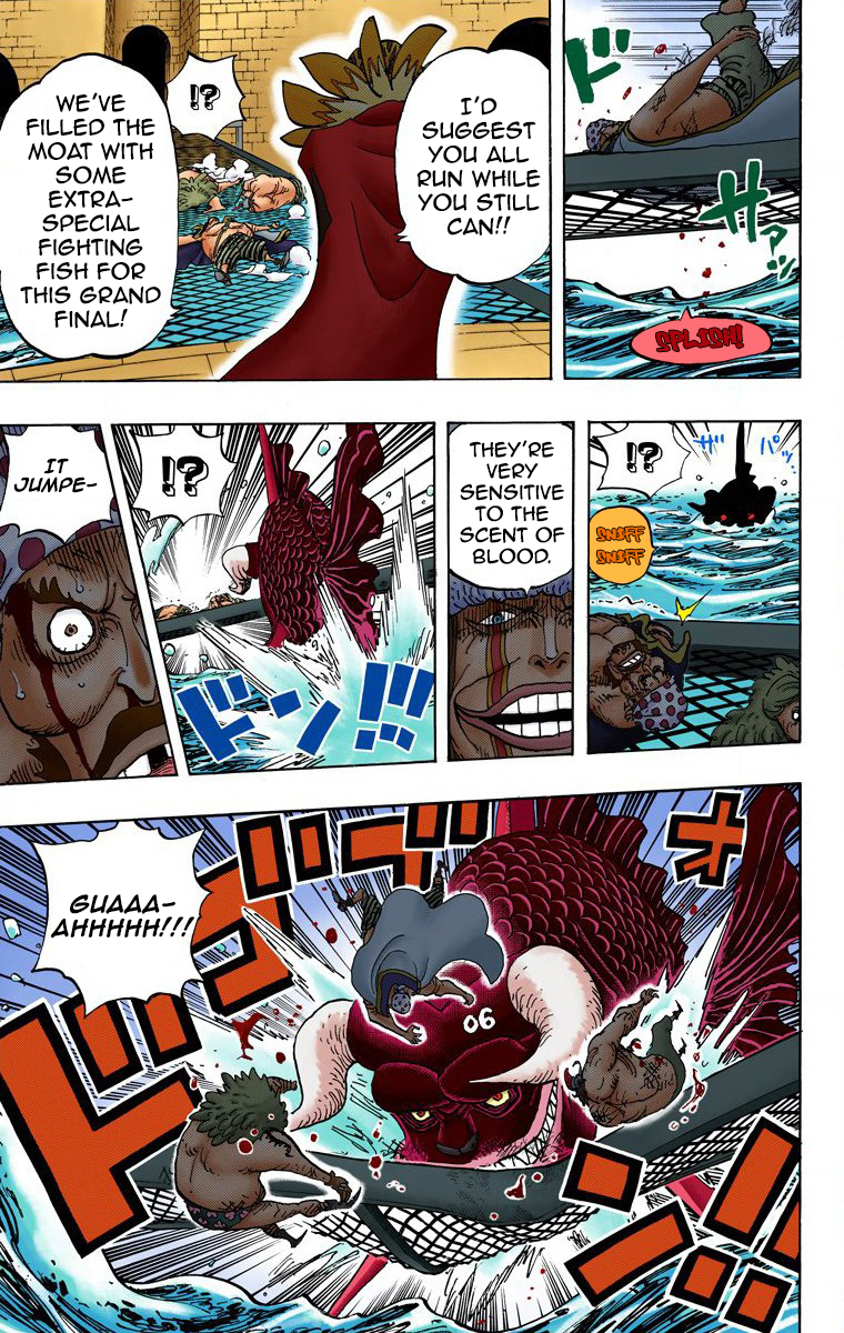 One Piece (Official Colored) Chapter 736 page 7 - 