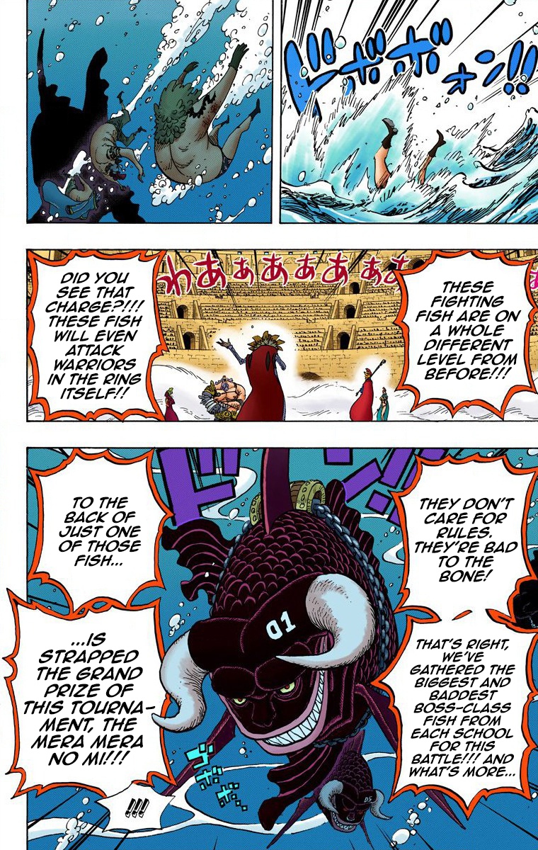 One Piece (Official Colored) Chapter 736 page 8 - 