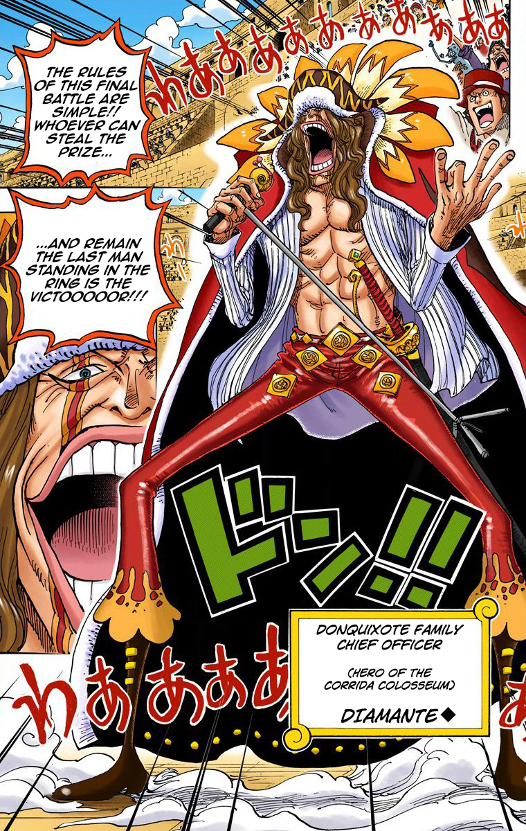 One Piece (Official Colored) Chapter 736 page 9 - 