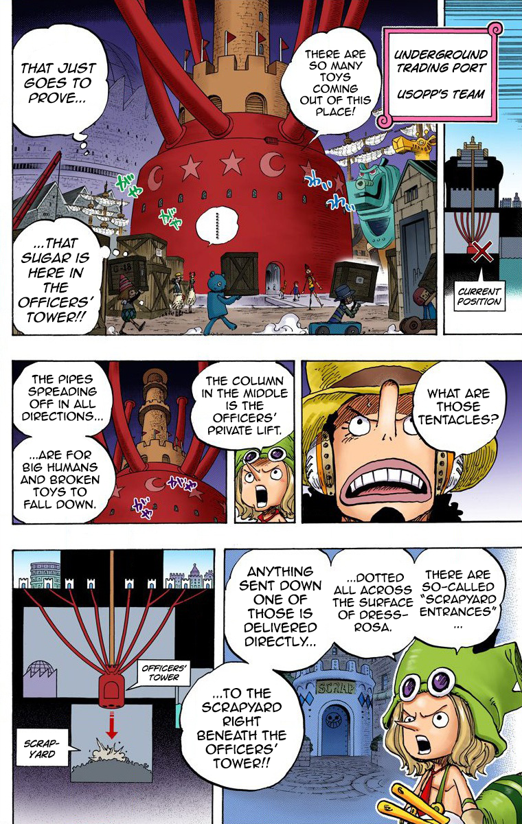 One Piece (Official Colored) Chapter 737 page 11 - 