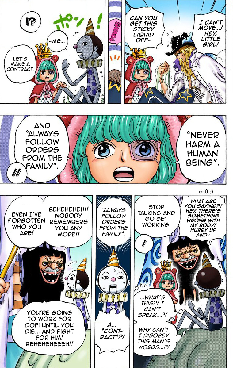 One Piece (Official Colored) Chapter 737 page 14 - 