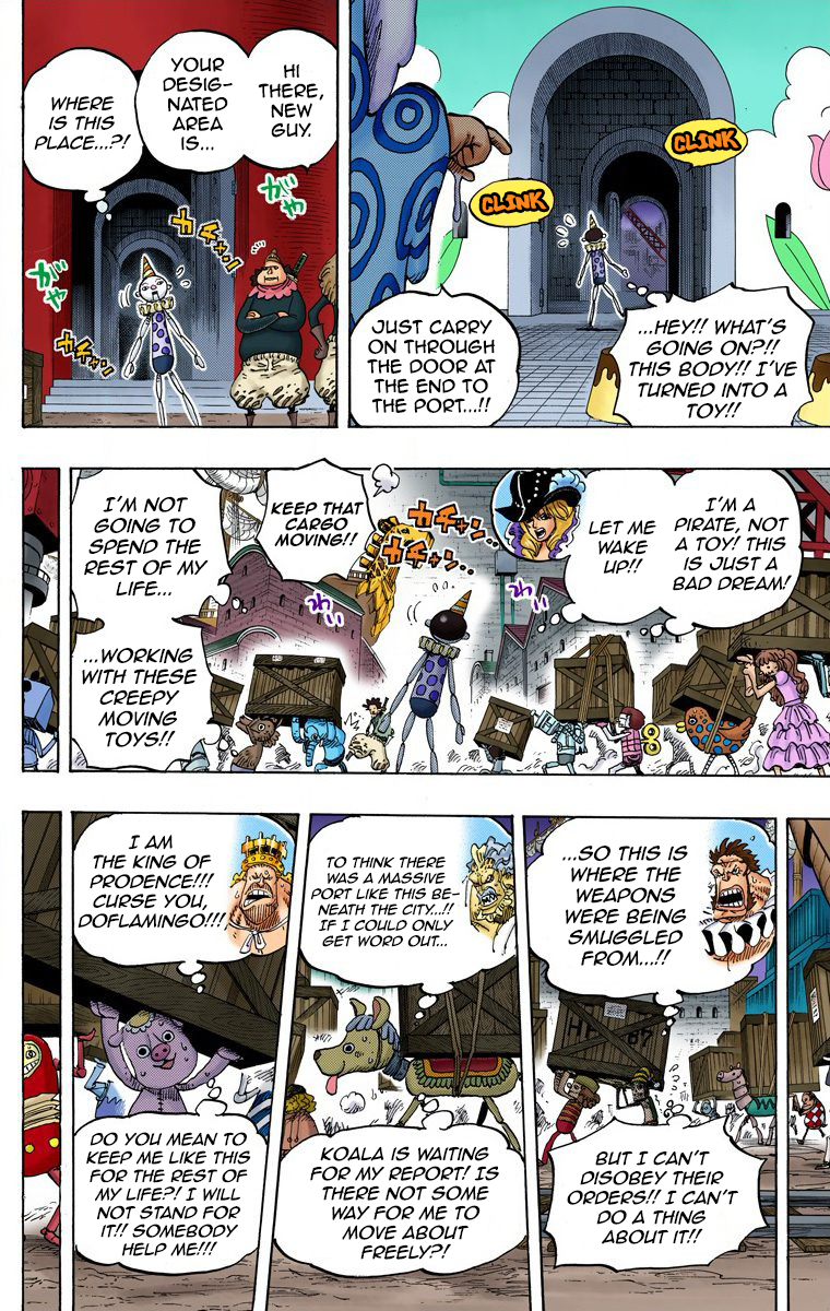 One Piece (Official Colored) Chapter 737 page 15 - 