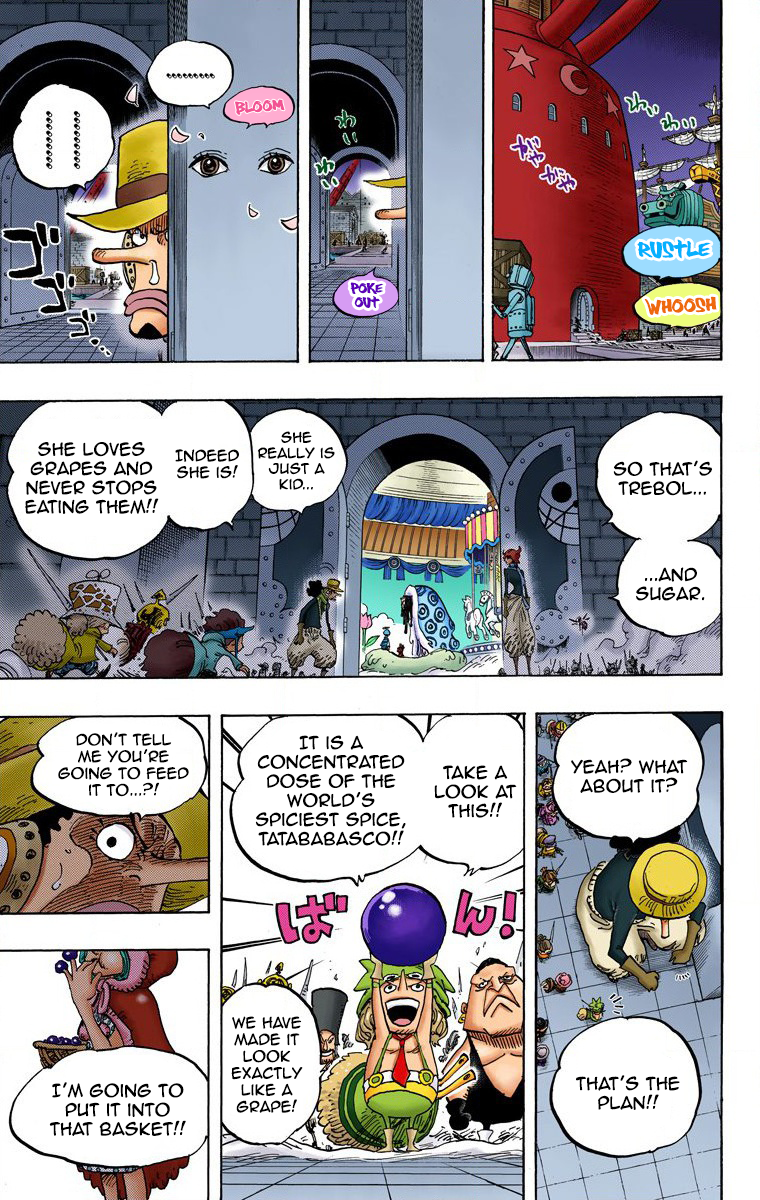 One Piece (Official Colored) Chapter 737 page 16 - 
