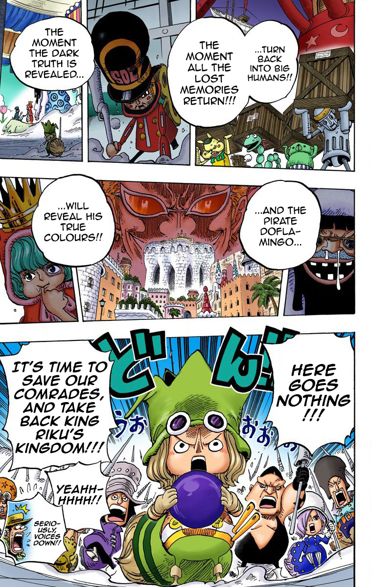 One Piece (Official Colored) Chapter 737 page 18 - 