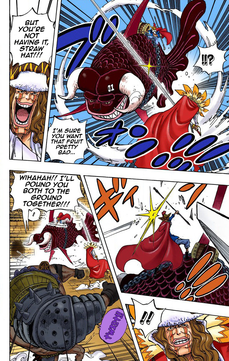 One Piece (Official Colored) Chapter 737 page 8 - 