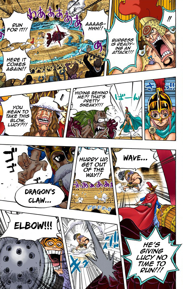 One Piece (Official Colored) Chapter 737 page 9 - 