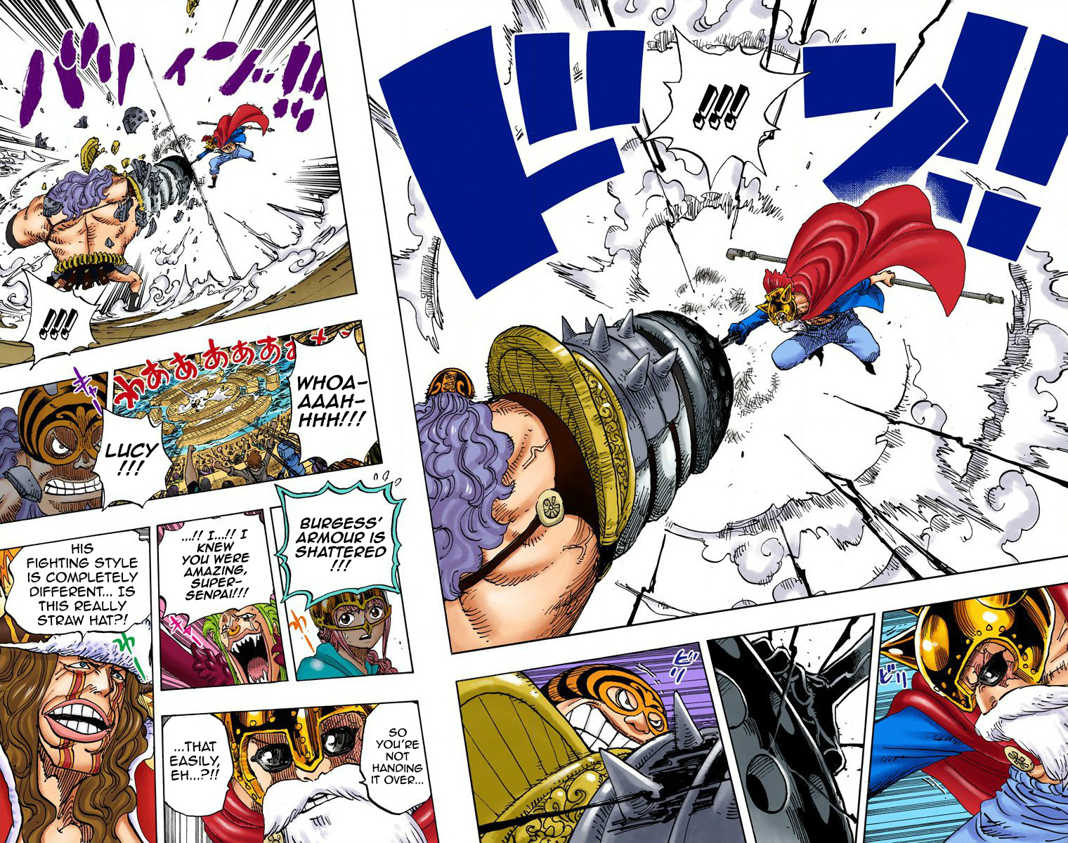 One Piece (Official Colored) Chapter 737 page 10 - 