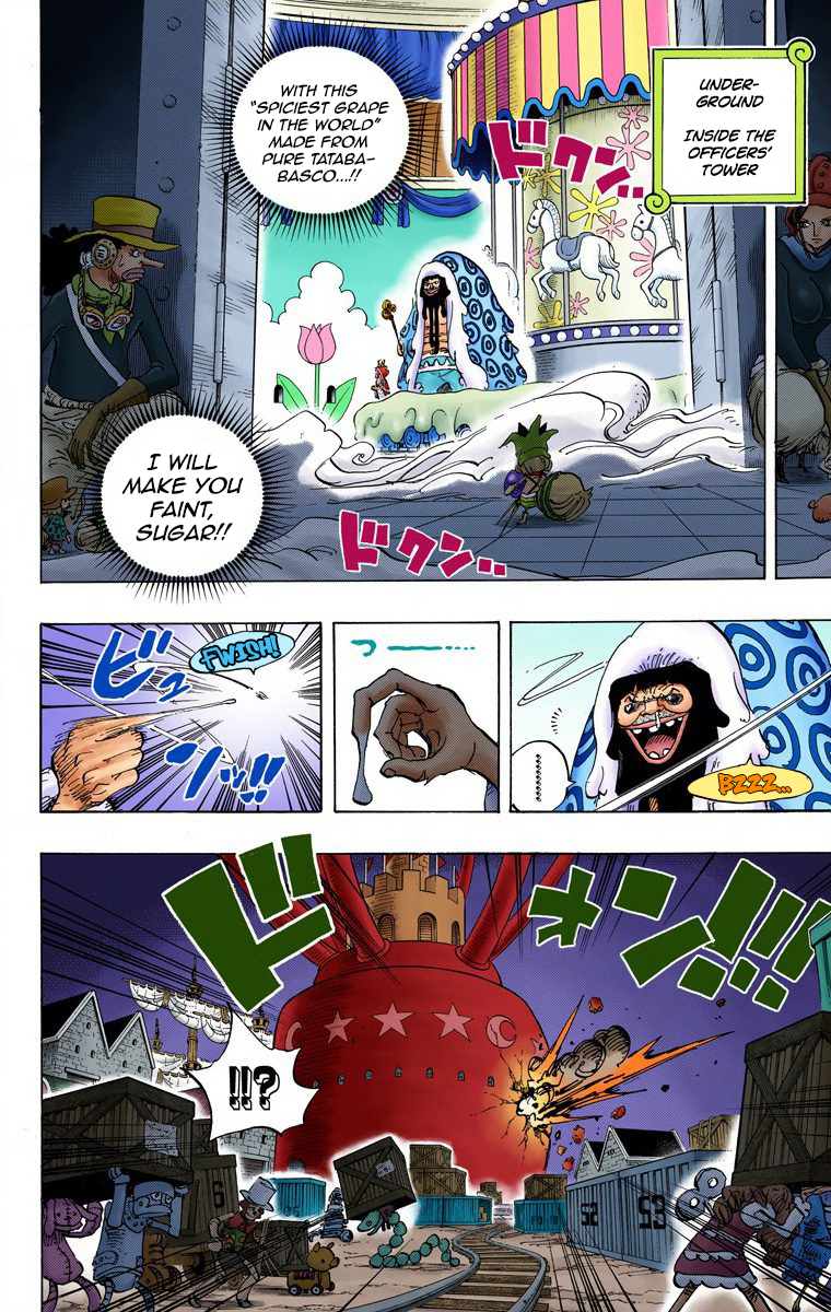One Piece (Official Colored) Chapter 738 page 3 - 