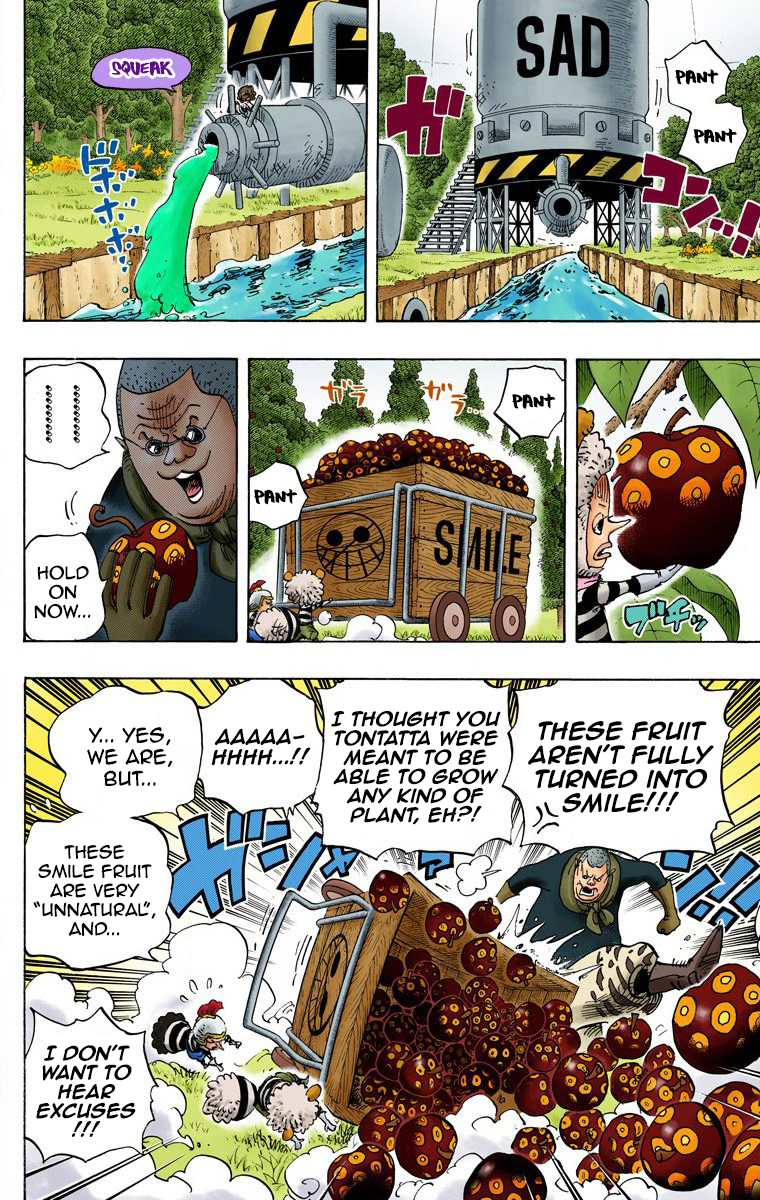 One Piece (Official Colored) Chapter 738 page 6 - 