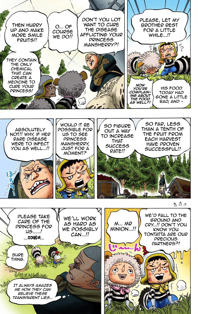 One Piece (Official Colored) Chapter 738 page 7 - 