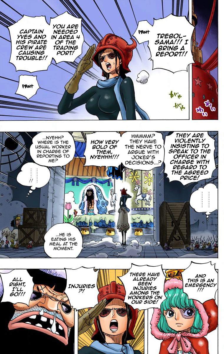 One Piece (Official Colored) Chapter 738 page 9 - 