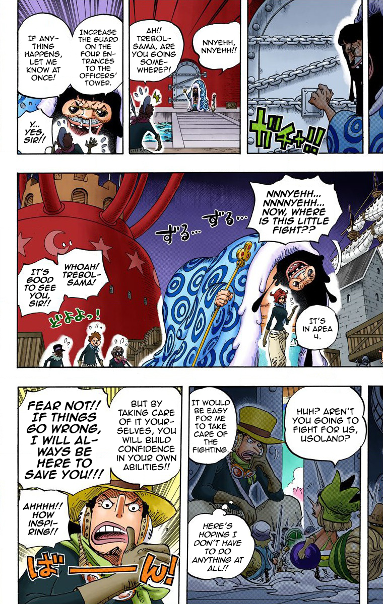 One Piece (Official Colored) Chapter 738 page 10 - 