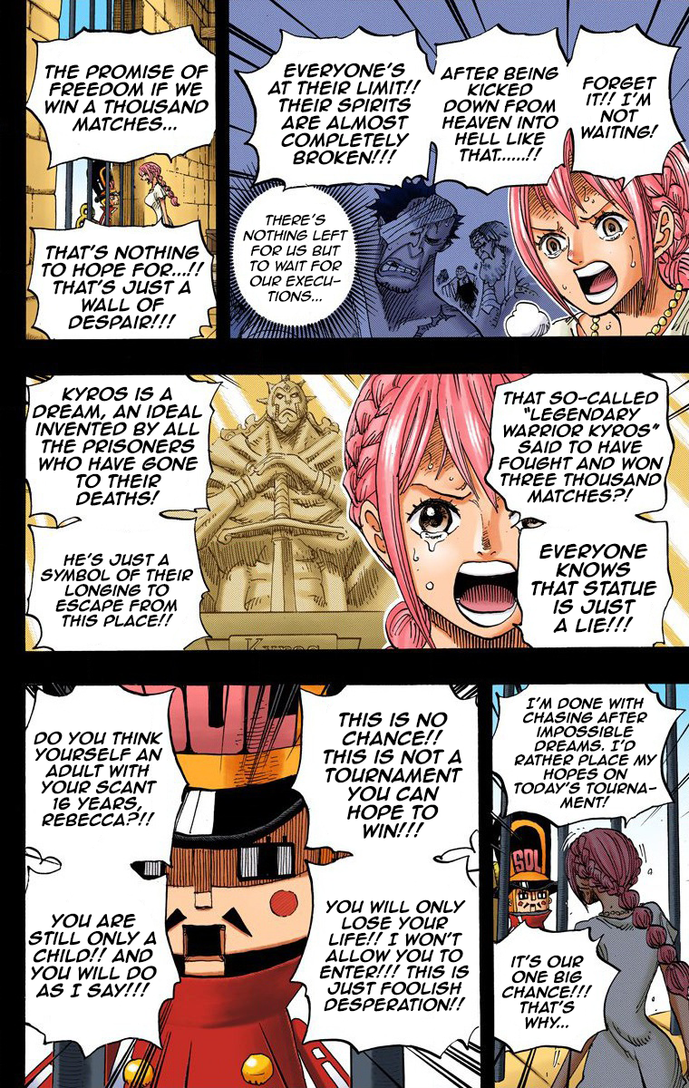 One Piece (Official Colored) Chapter 739 page 11 - 