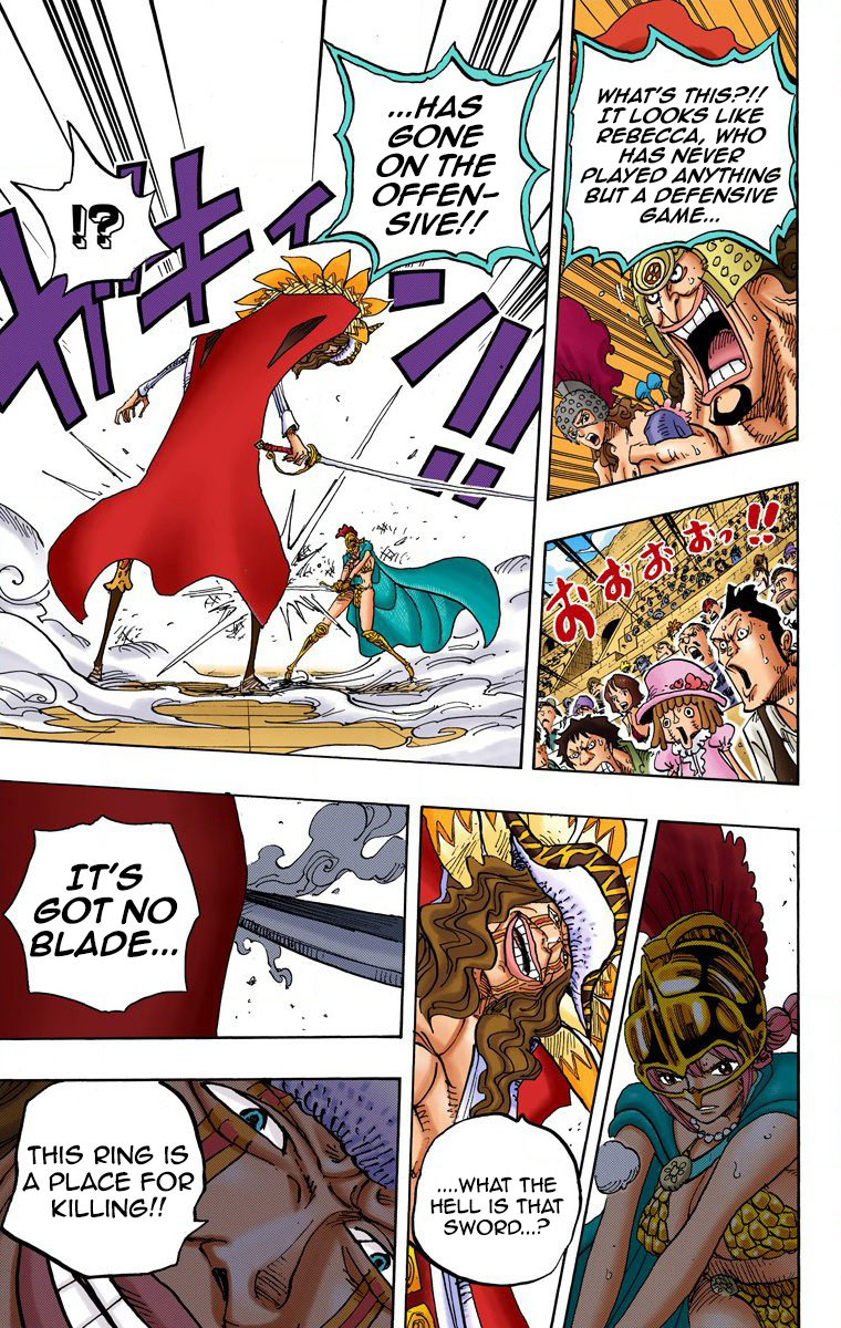 One Piece (Official Colored) Chapter 739 page 14 - 