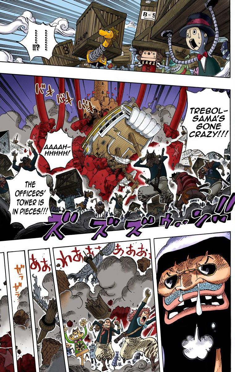 One Piece (Official Colored) Chapter 739 page 4 - 