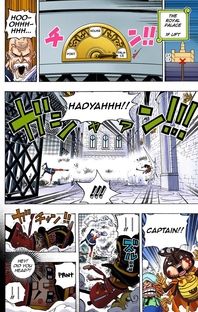 One Piece (Official Colored) Chapter 739 page 9 - 