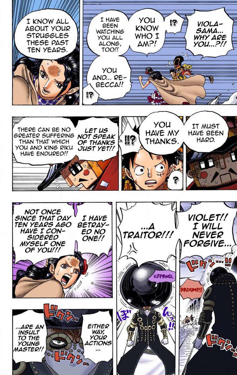 One Piece (Official Colored) Chapter 740 page 11 - 