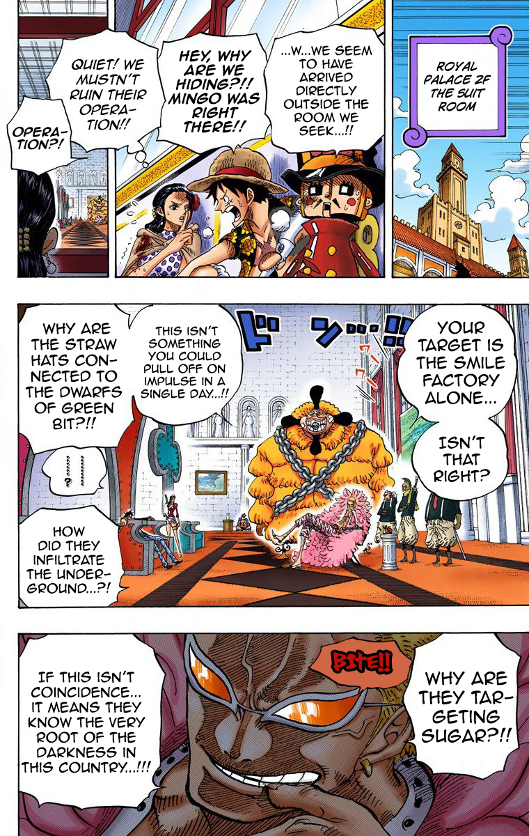 One Piece (Official Colored) Chapter 740 page 15 - 