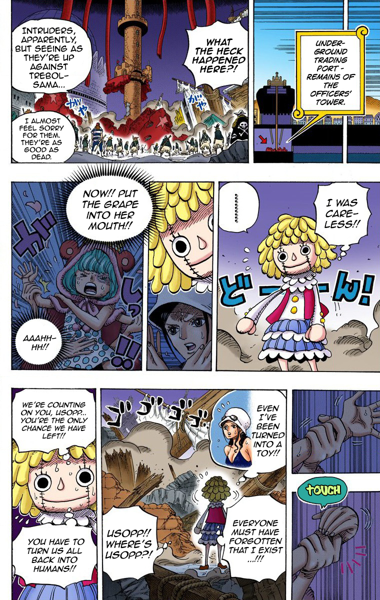 One Piece (Official Colored) Chapter 740 page 19 - 
