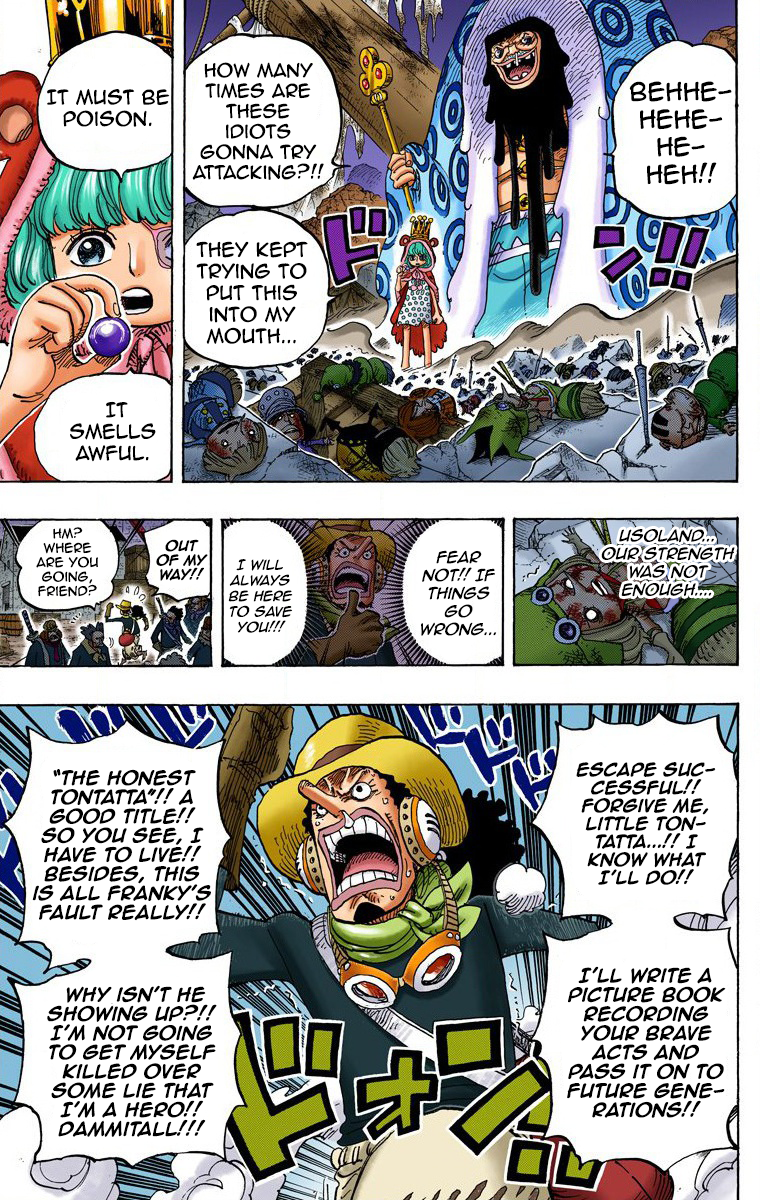 One Piece (Official Colored) Chapter 740 page 20 - 