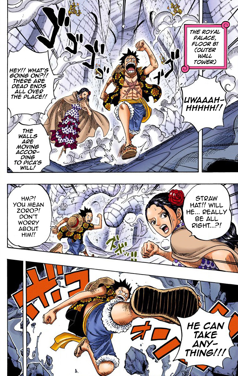 One Piece (Official Colored) Chapter 740 page 3 - 