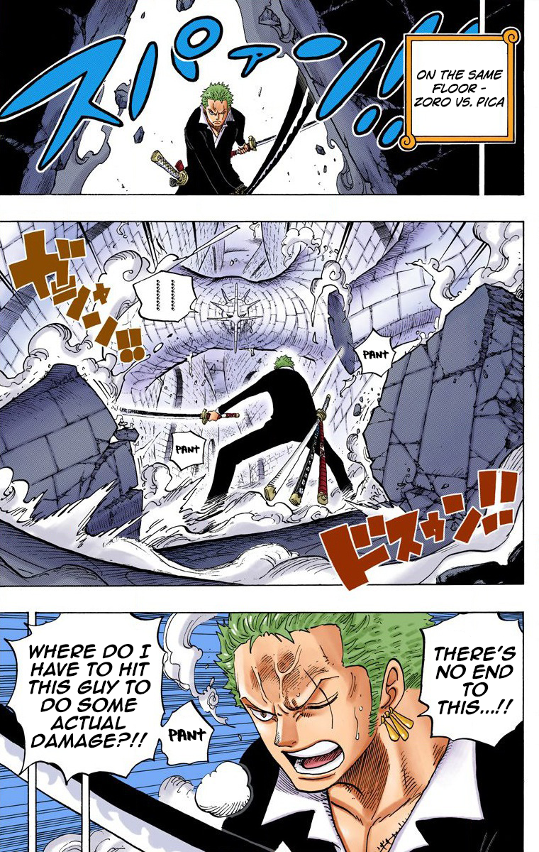 One Piece (Official Colored) Chapter 740 page 4 - 