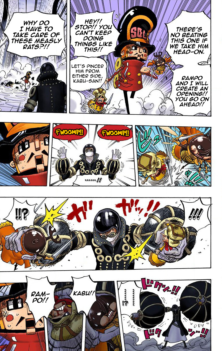 One Piece (Official Colored) Chapter 740 page 6 - 
