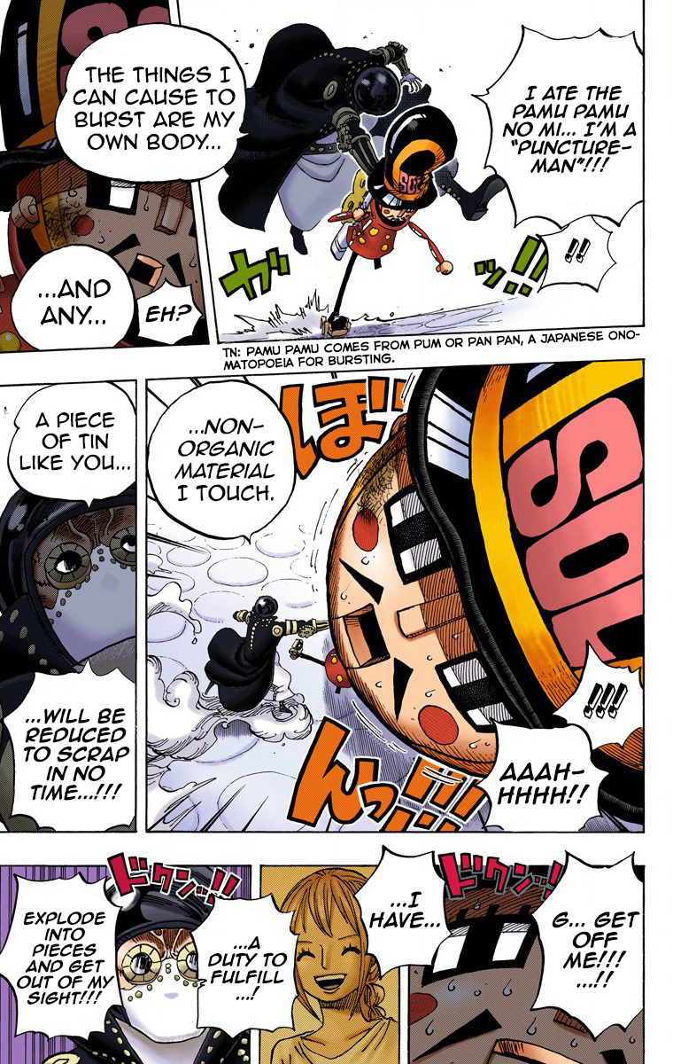 One Piece (Official Colored) Chapter 740 page 8 - 