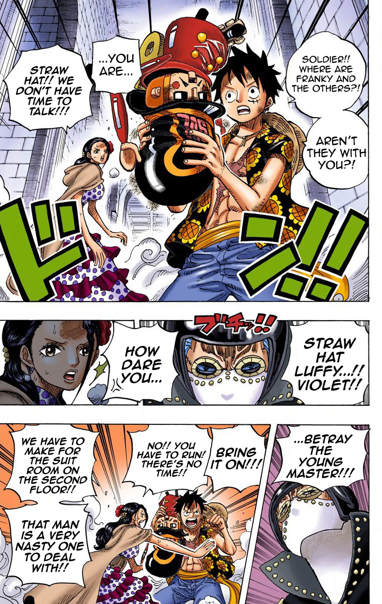 One Piece (Official Colored) Chapter 740 page 10 - 