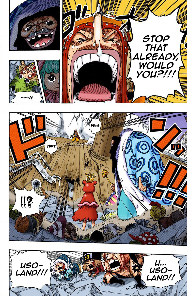 One Piece (Official Colored) Chapter 741 page 11 - 