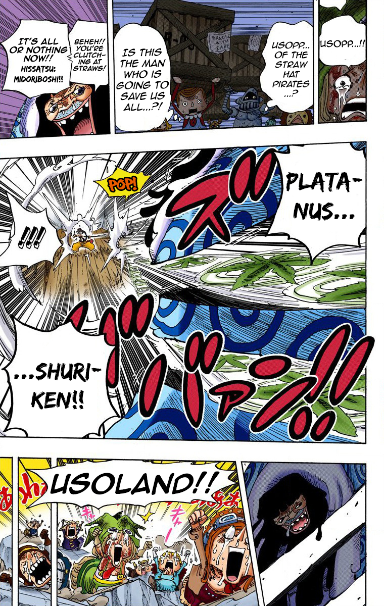 One Piece (Official Colored) Chapter 741 page 14 - 