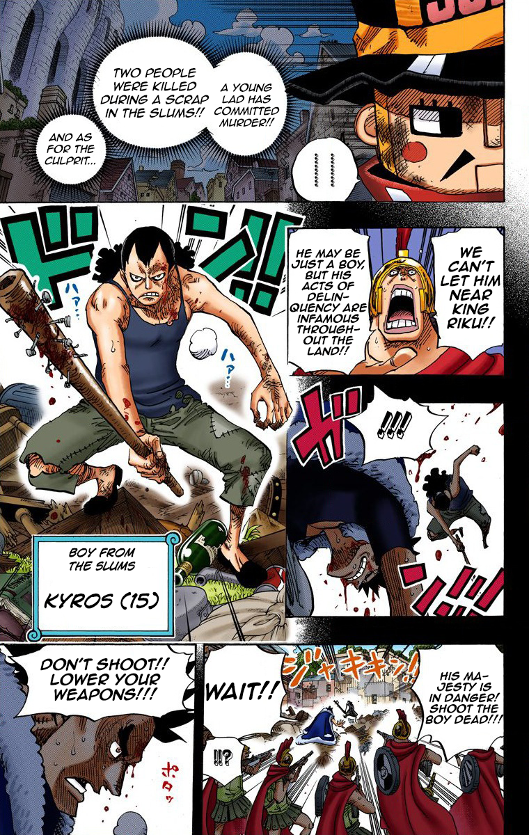 One Piece (Official Colored) Chapter 741 page 16 - 