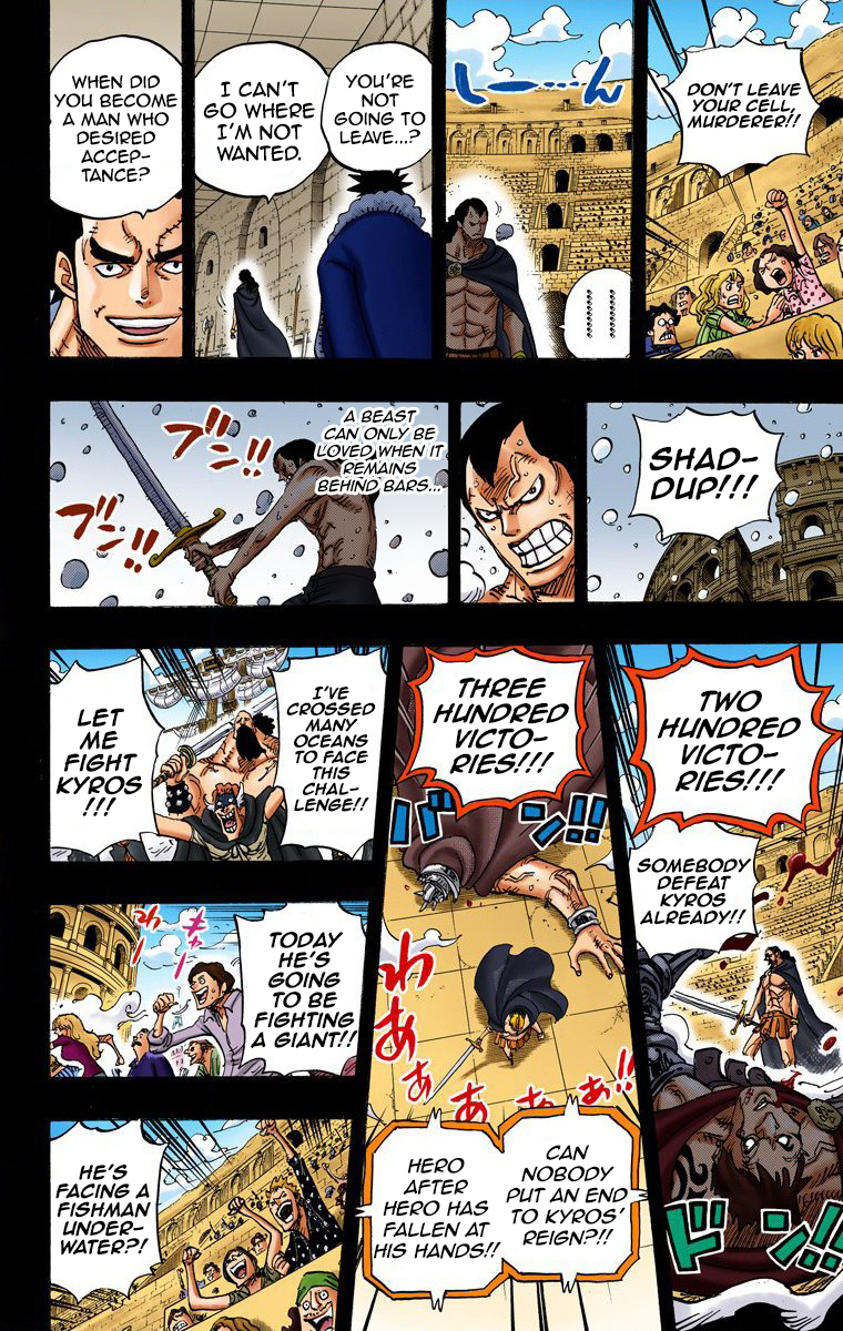One Piece (Official Colored) Chapter 741 page 19 - 