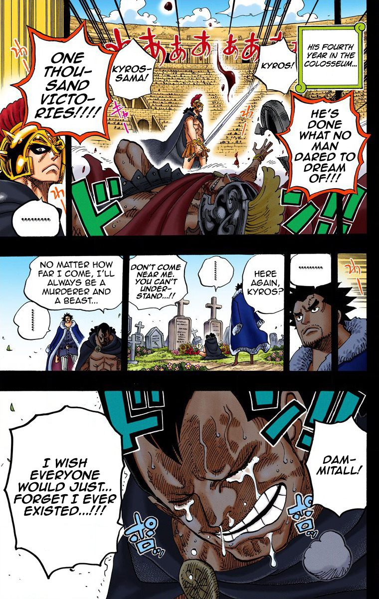 One Piece (Official Colored) Chapter 741 page 20 - 