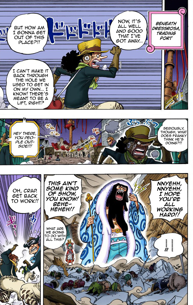 One Piece (Official Colored) Chapter 741 page 4 - 