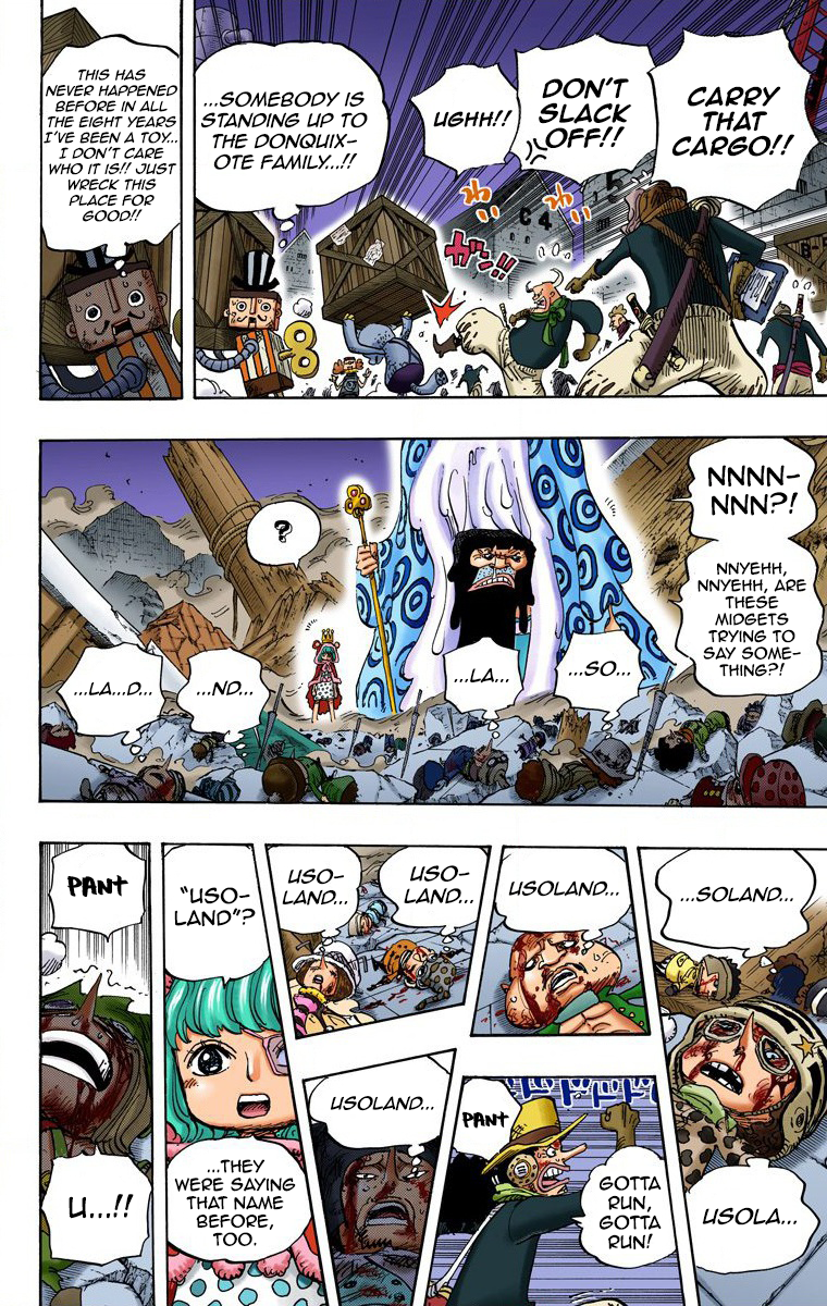 One Piece (Official Colored) Chapter 741 page 5 - 