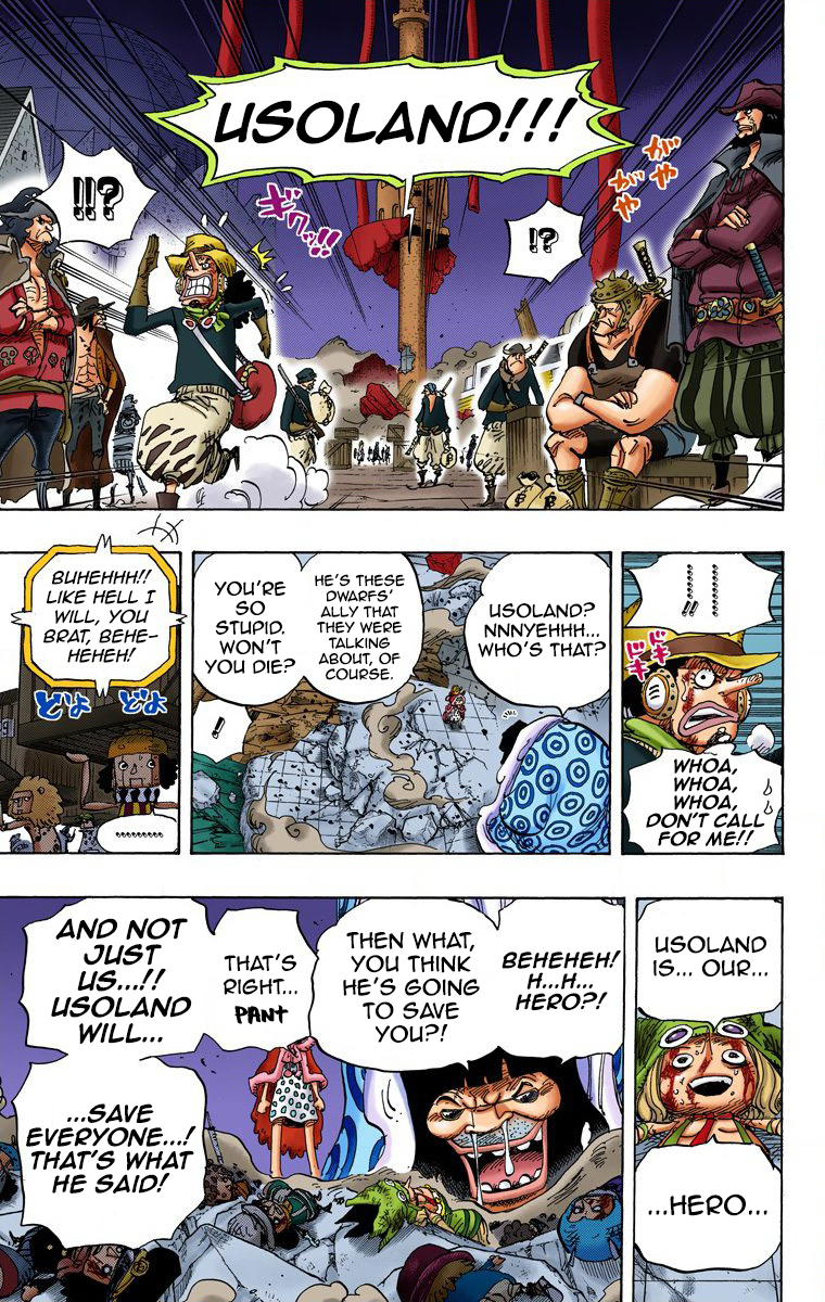 One Piece (Official Colored) Chapter 741 page 6 - 