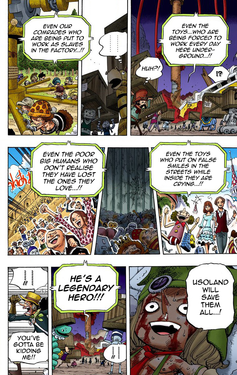 One Piece (Official Colored) Chapter 741 page 7 - 