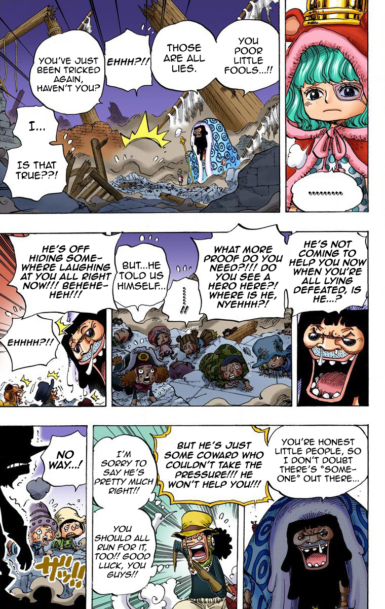One Piece (Official Colored) Chapter 741 page 8 - 