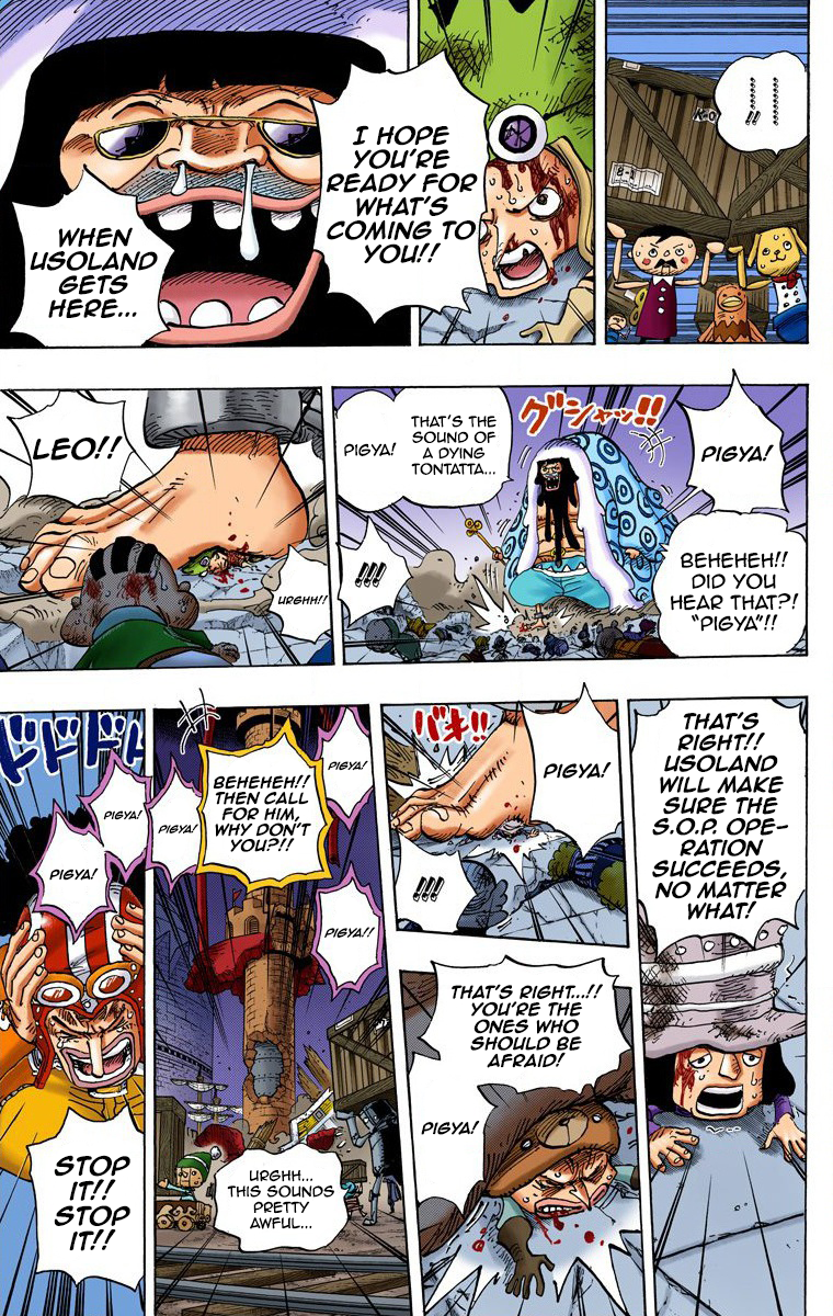 One Piece (Official Colored) Chapter 741 page 10 - 