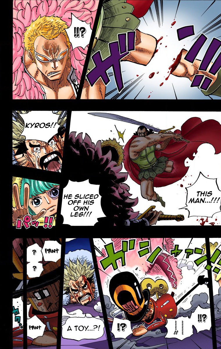 One Piece (Official Colored) Chapter 742 page 11 - 