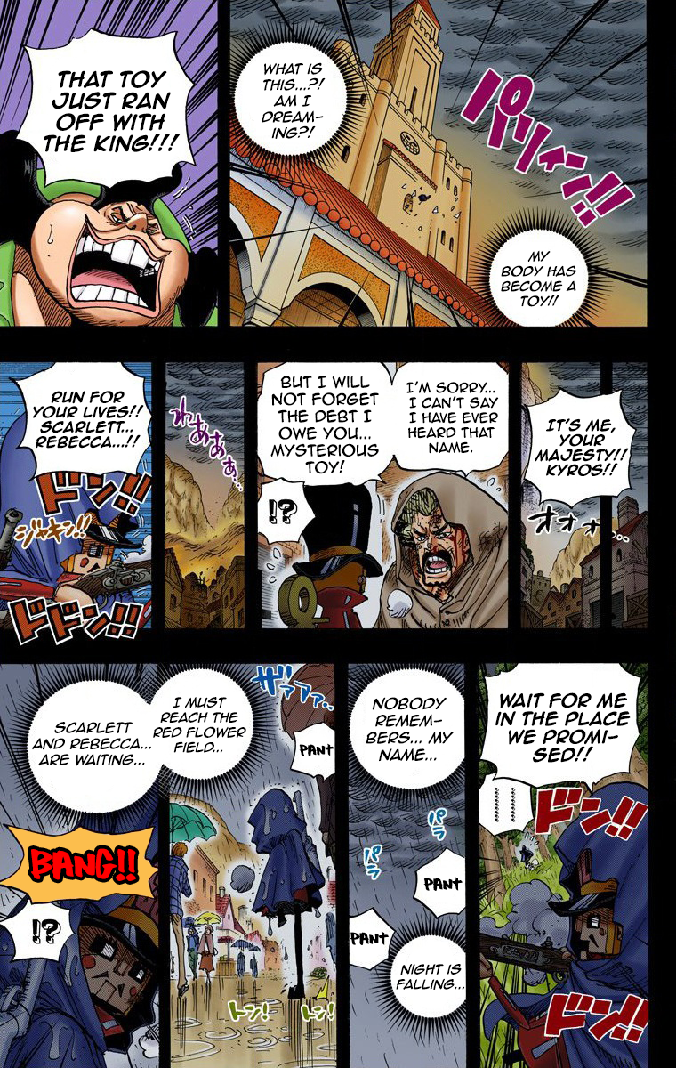 One Piece (Official Colored) Chapter 742 page 12 - 