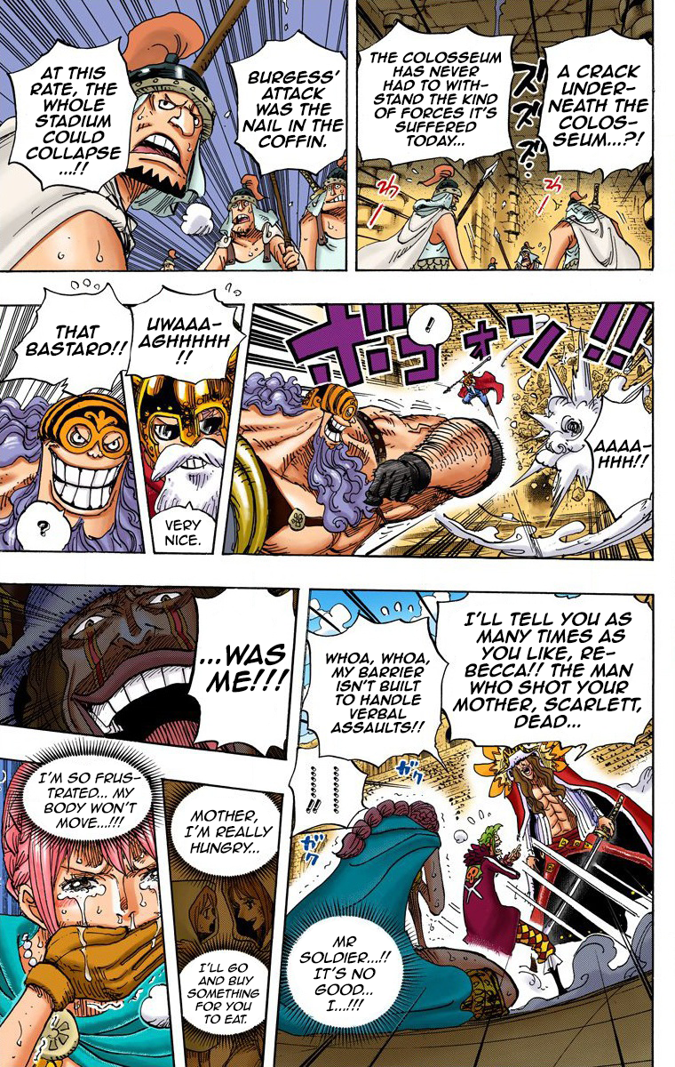 One Piece (Official Colored) Chapter 742 page 16 - 