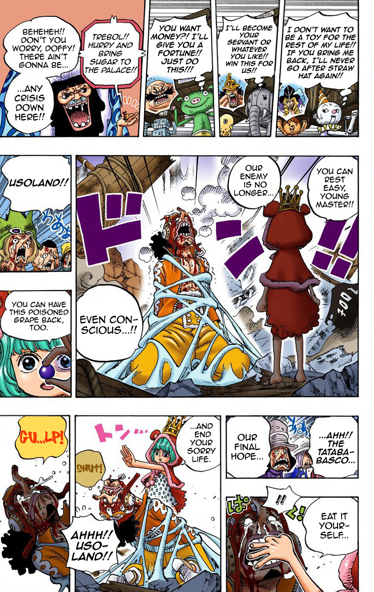 One Piece (Official Colored) Chapter 742 page 18 - 