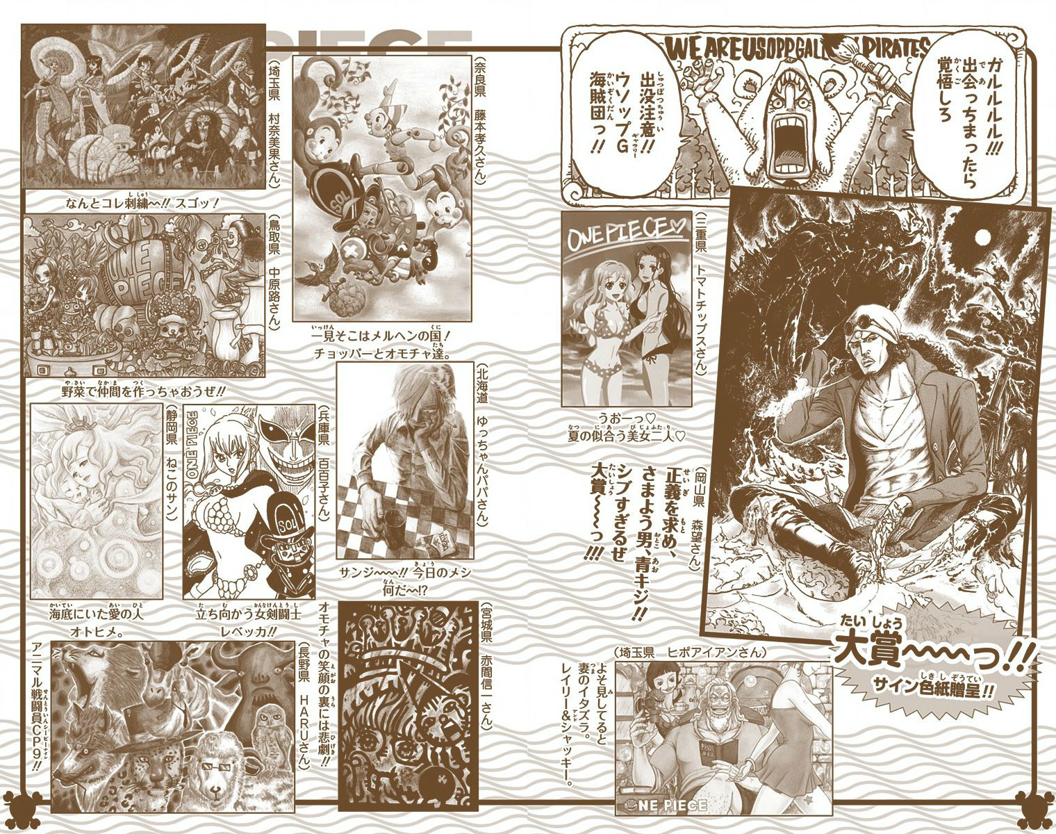 One Piece (Official Colored) Chapter 742 page 20 - 