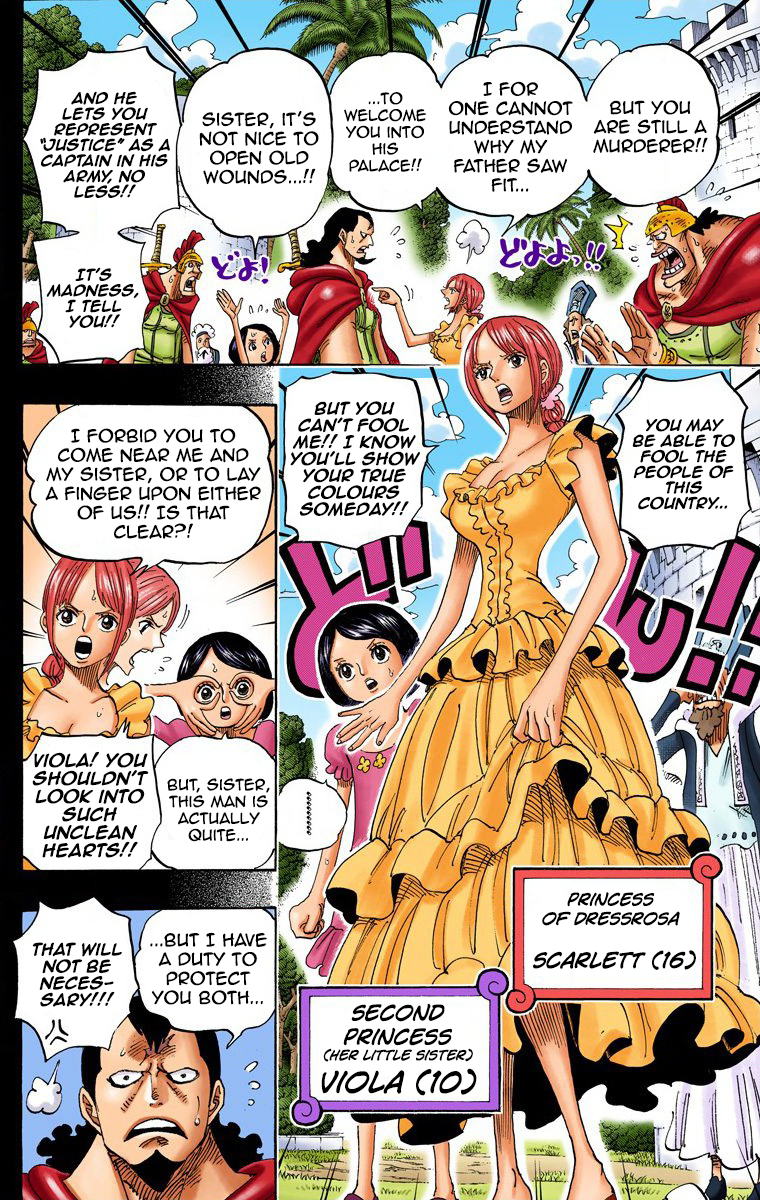 One Piece (Official Colored) Chapter 742 page 5 - 