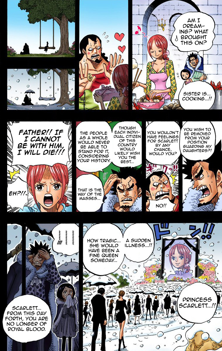 One Piece (Official Colored) Chapter 742 page 7 - 